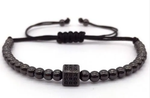 Bracelet Macramé Cubic