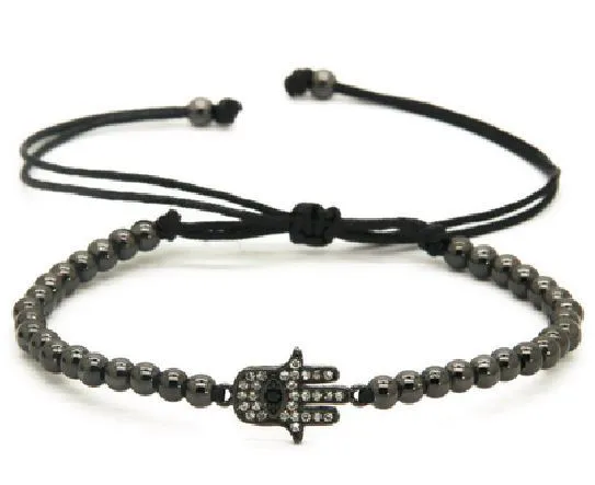 Bracelet Macramé Main de Fatima