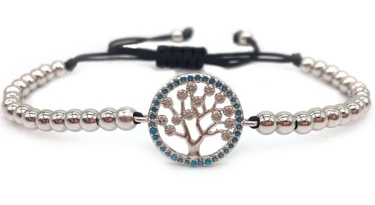 Bracelet Macramé Arbre de Vie