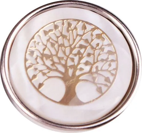 Clip Arbre de vie Gold 18 mm