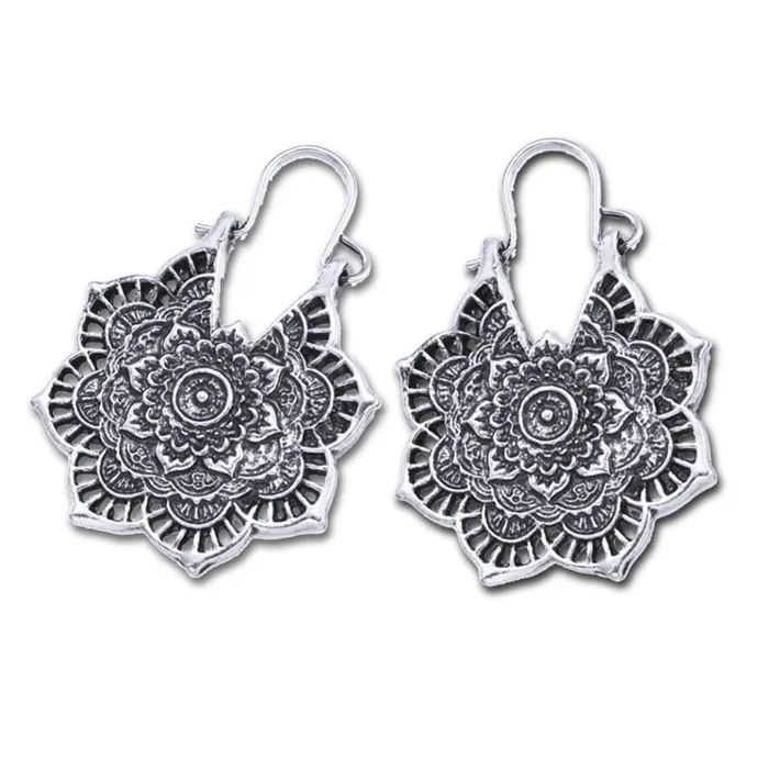 Boucles d'Oreilles "Lotus Sacré"