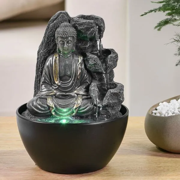 Fontaine Bouddha -18 cm