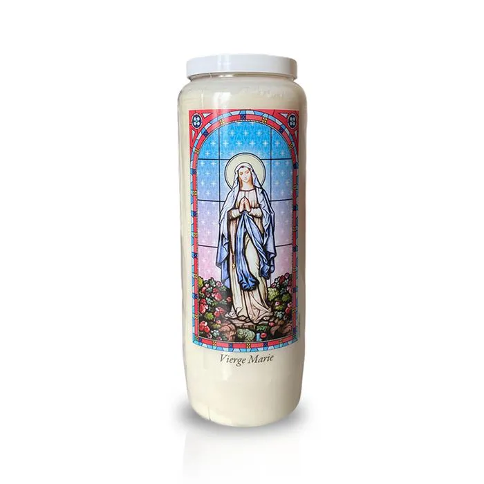 Neuvaine Vitrail : Vierge Marie