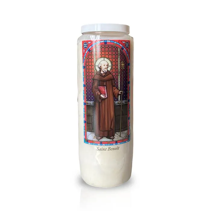 Neuvaine Vitrail : Saint Benoit