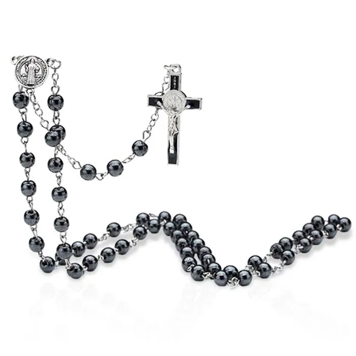 Chapelet en H&eacute;matite 