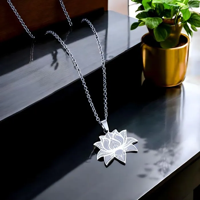 Collier "Lotus"