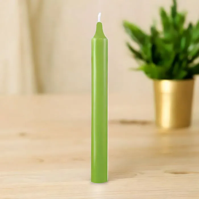 Bougie Verte 22 cm 
