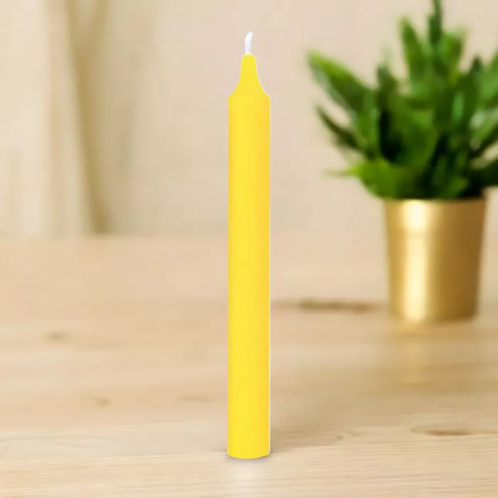 Bougie Jaune 22 cm
