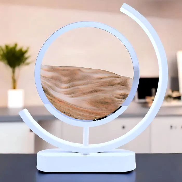 Lampe "Éclat de Dune" Orange