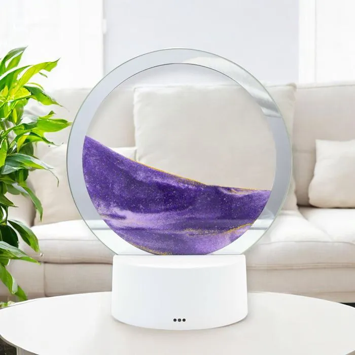 Lampe "Oasis Lumineuse" Violette