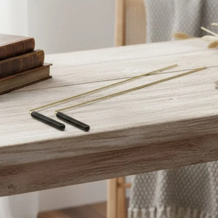 Baguettes Sourcier laiton