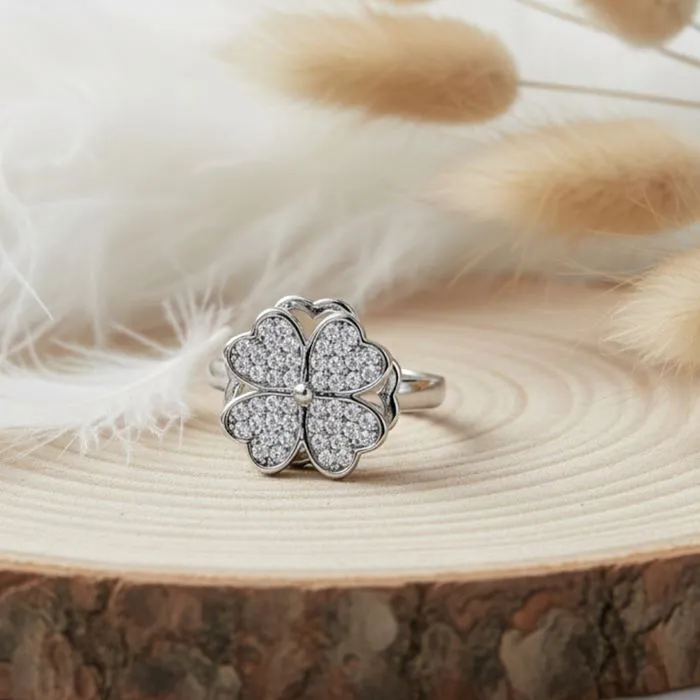 Bague "Chance" Anti-Stress Rotative