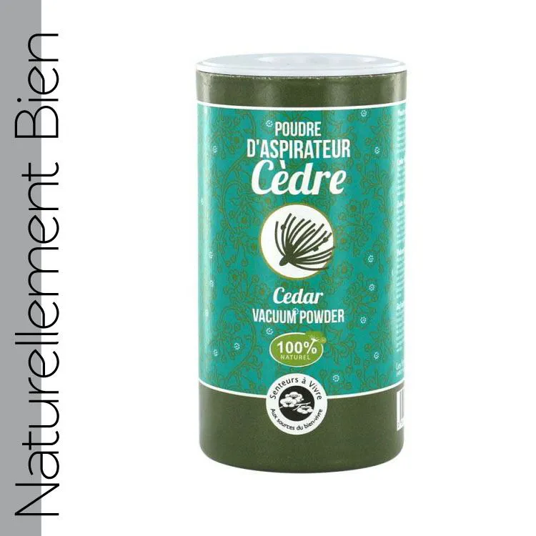 Poudre d'Aspirateur Cèdre