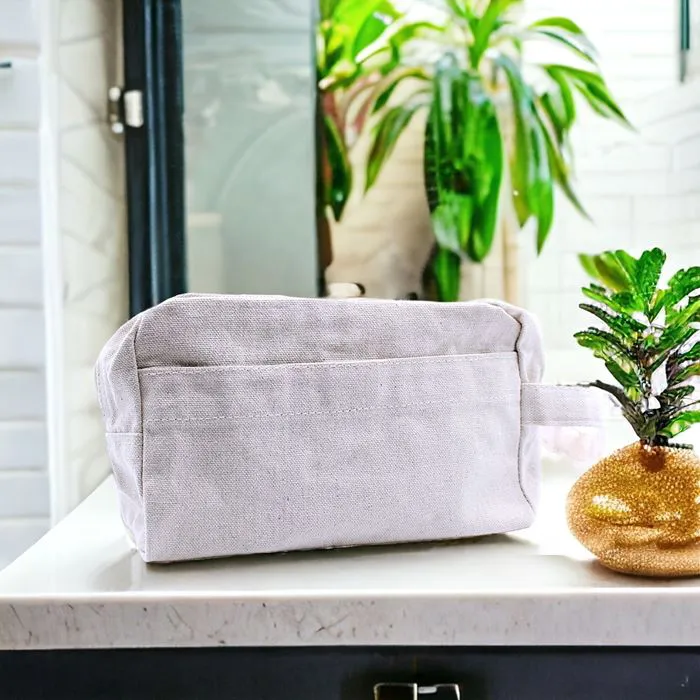 Trousse en Coton couleur Naturel 