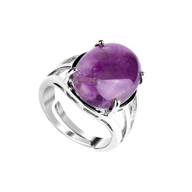 Bague "Spirituelle" Améthyste 1