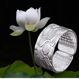 Bague "Sutra du Lotus" 1