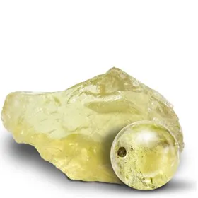 Sachet de 5 perles Citrine Ø 8 mm 2