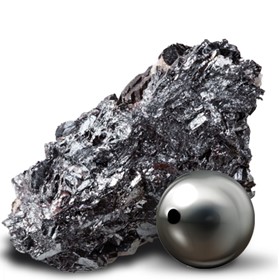 Sachet de 5 perles Hématite Ø 8 mm 2