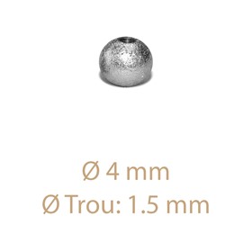 Sachet de 4 perles Diamant Ø 4 mm 2