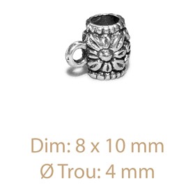 Sachet de 2 Bélières Fleur 2