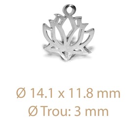 Pendentif Lotus 2