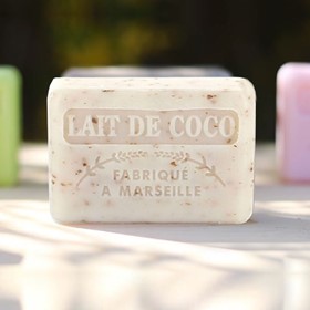 Savonnette Marseillaise Lait de Coco Exfoliante  3