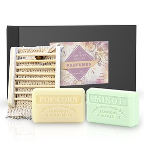 Coffret Savonnettes Marseillaises "Minot"  1