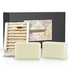 Coffret Savonnettes Marseillaises Nature "Relaxant 1