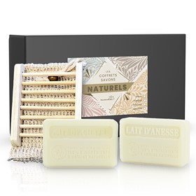 Coffret Savonnettes Marseillaises Nature Souplesse 1