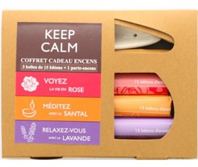 Coffret Encens "Méditation & Relaxation" 2