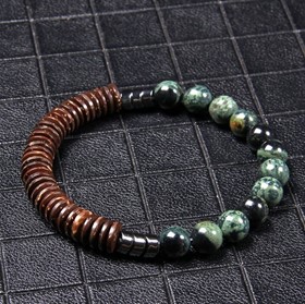 Bracelet "Tempérance" Jade Néphrite 3