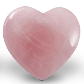 Coeur Quartz Rose 42 x 40 x 12 mm 1