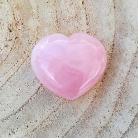 Coeur Quartz Rose 42 x 40 x 12 mm 2