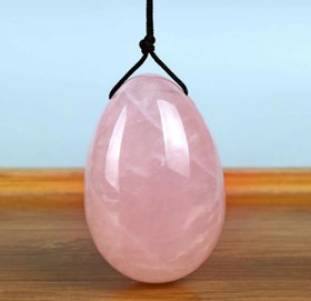 Oeuf Yoni Quartz Rose 2