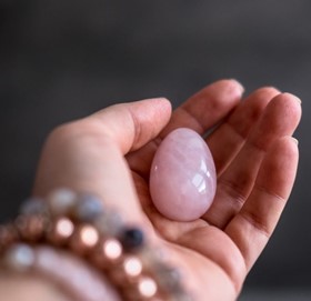 Oeuf Yoni Quartz Rose 3