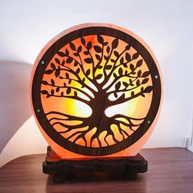 Lampe Sel de l'Himalaya "Arbre de Vie" 4 à 6 Kg 3