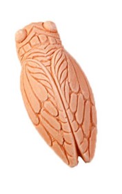 Diffuseur Cigale en plâtre couleur Abricot 2