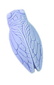 Diffuseur Cigale en plâtre couleur Azur 2