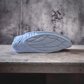 Diffuseur Cigale en plâtre couleur Azur 1