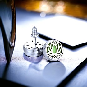 Boucles d'Oreilles Aroma "Lotus" 4