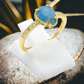 Bague "Éclat Précieux" Apatite 3