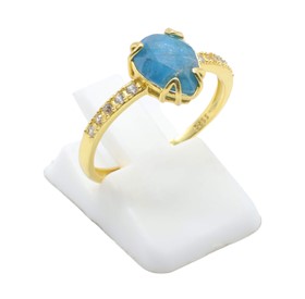 Bague "Éclat Précieux" Apatite 5