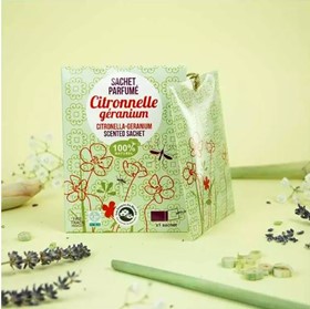 Sachet d'été Voiture Citronnelle Géranium 3