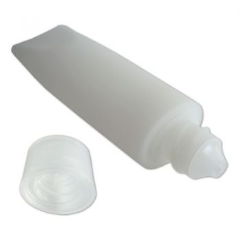 Flacon cylindrique en PET blanc 100 ml, S20x3, sans bouchon, Flacons  cylindriques, Plastique