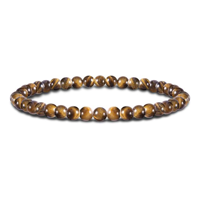 Bracelet Bohème «Confiance» Œil de Tigre 4 mm