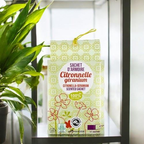 Sachet d'été Voiture Citronnelle Géranium