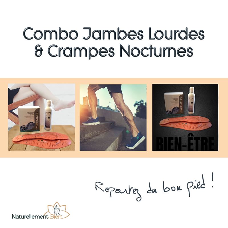 Combo Jambes Lourdes & Crampes Nocturnes