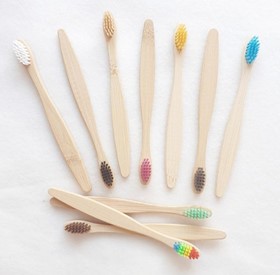 Brosse à dents en Bambou Naturel ENFANT 4